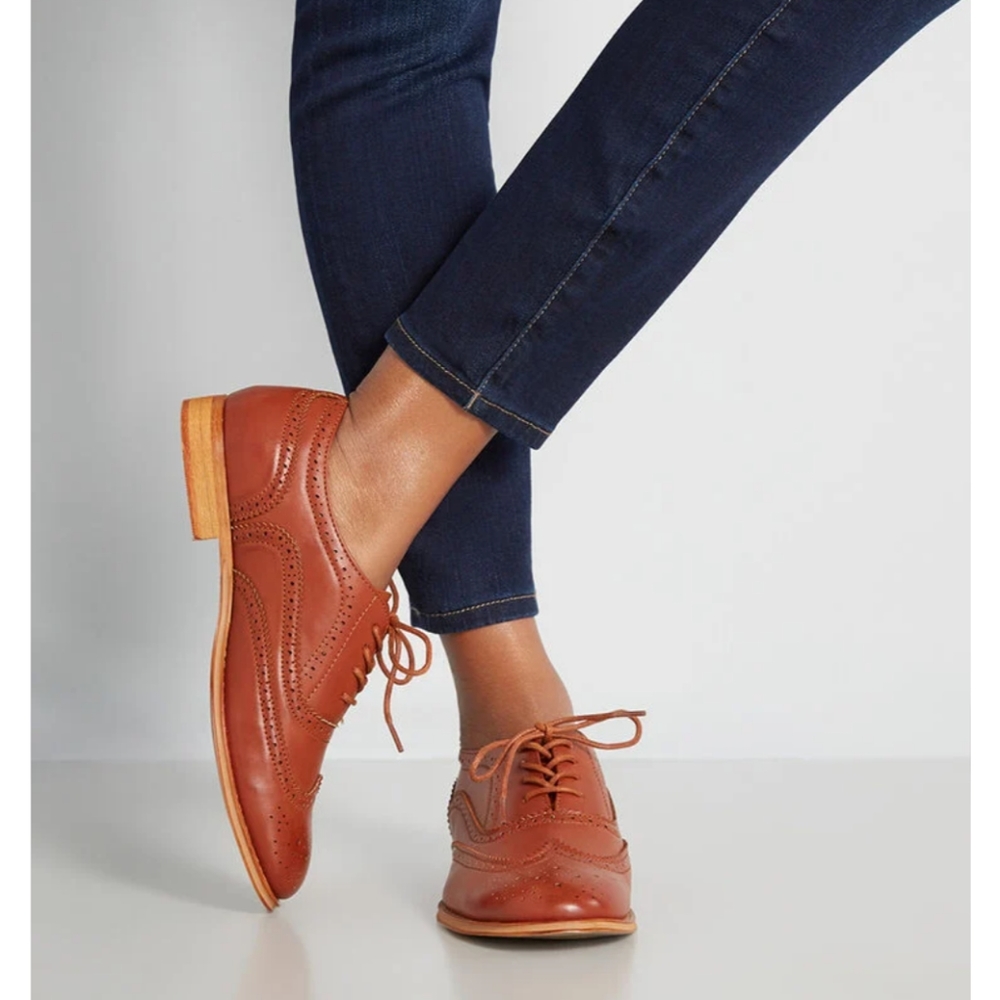 Modcloth talking pictures oxford flats